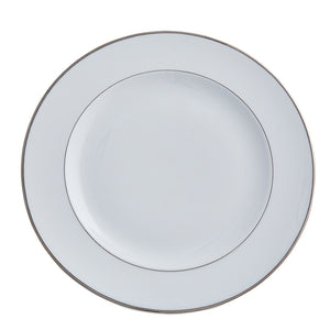 Double Platinum Salad / Dessert Plate |  Set of 6