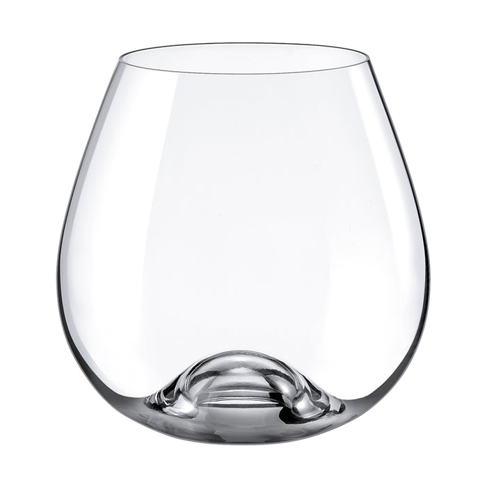 Drink Master Stemless Burgundy Glass 15 ½  oz.