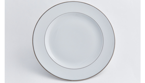Double Platinum Dinner Plate