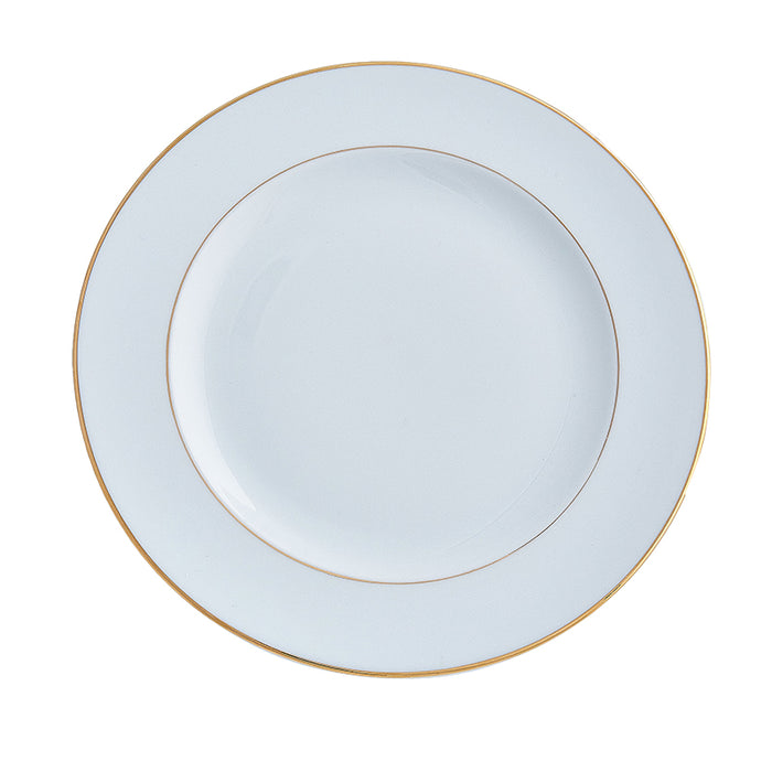 Double Gold Rim Dinner Plate